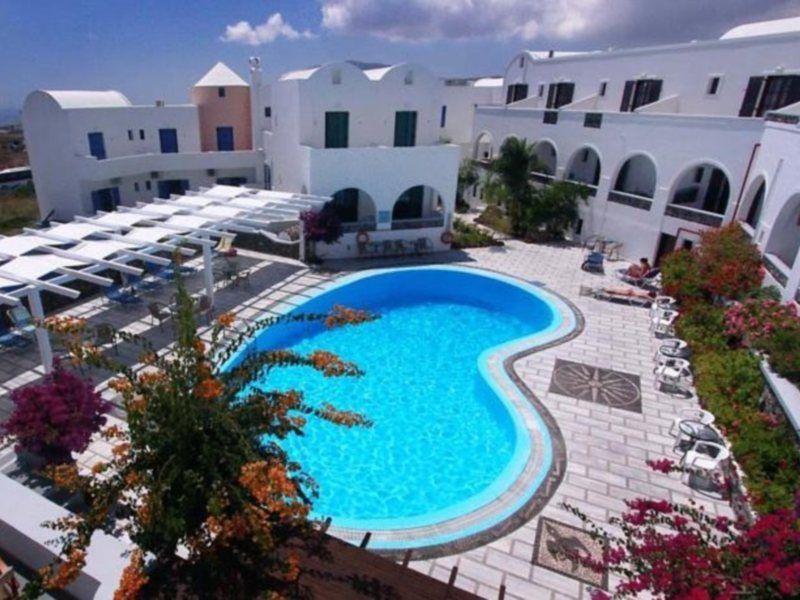 New Haroula Hotel Фира Екстериор снимка